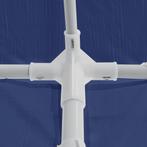 Paviljoen partytent waterdicht 3x3x2,55 m donkerblauw, Verzenden, Nieuw