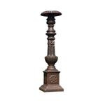 Kandelaar van gietijzer – klassiek – bruin – 70 cm, Huis en Inrichting, Woonaccessoires | Kandelaars en Kaarsen, Ophalen of Verzenden