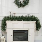 1,8 M Kunstmatige Kerstkrans Met 160 Toppen, Kerstboomkrans, Diversen, Kerst, Verzenden, Nieuw