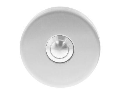Intersteel beldrukker rond rvs, Doe-het-zelf en Verbouw, Hang- en Sluitwerk, Verzenden