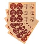 Fako Bijoux® - Thank You Stickers Op Vel - 35mm - Thank You, Verzenden, Nieuw