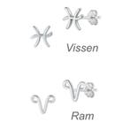 Zilveren mini sterrenbeeld oorstekers, Verzenden, Nieuw, Zilver