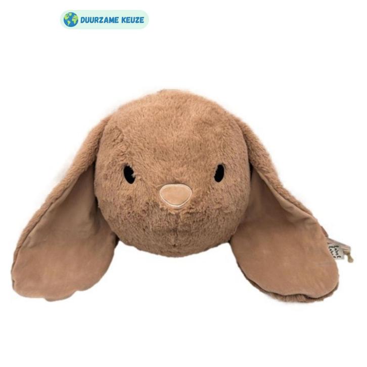 Schattige wanddecoratie konijn Rosa in bruin met 3D-effec..., Kinderen en Baby's, Kinderkamer | Inrichting en Decoratie, Nieuw