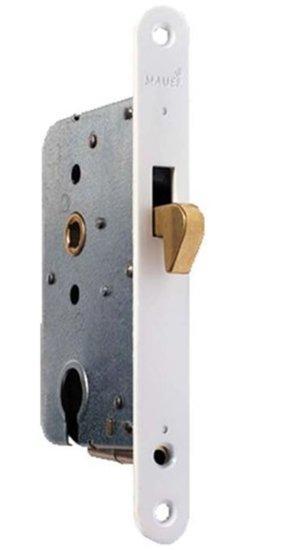 Mauer 1134 PZ Schuifdeurslot Gelakt RAL9010, Doe-het-zelf en Verbouw, Hang- en Sluitwerk, Nieuw, Ophalen of Verzenden