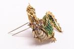 Broche - 18 karaat Geel goud, Sieraden, Tassen en Uiterlijk, Antieke sieraden