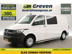 Volkswagen Transporter 2.0 TDI L2H1 | DC | Airco | Carplay, Auto's, Volkswagen, Wit, Nieuw, Te koop