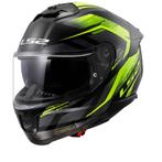 LS2 FF808 STREAM II FURY Zwart H-V Geel-06 Integraalhelm, Motoren, Integraalhelm, 3XL of groter, Nieuw met kaartje, Overige merken