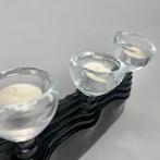 Andrzej Rafalski - sculptuur, Handmade glass candlestick -