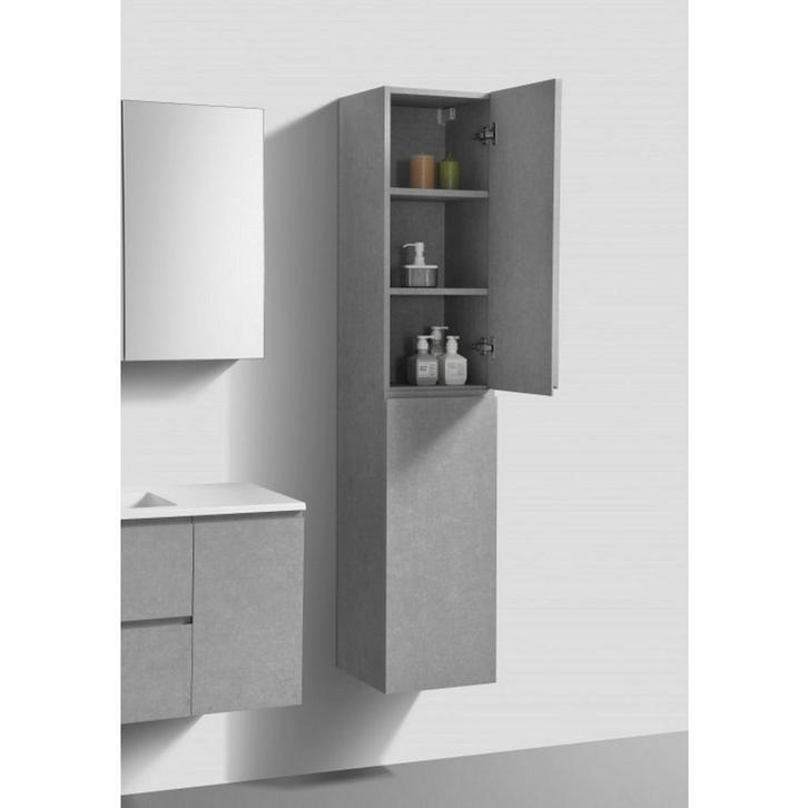 Kolomkast Sanimar Genua Omkeerbaar Wit 170 x 35 x 35 cm, Huis en Inrichting, Badkamer | Badkamermeubels, 25 tot 50 cm, Overige typen