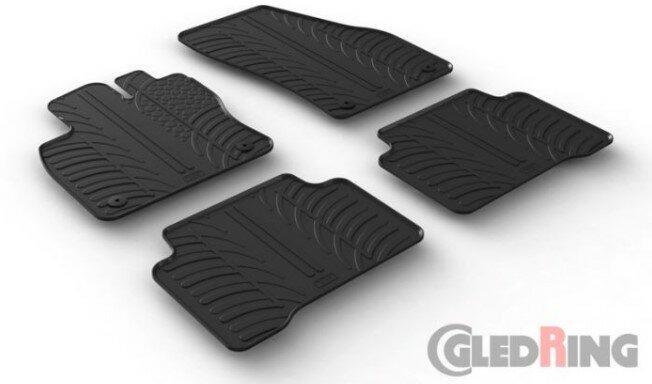 Rubber automatten Volkswagen / VW Touran (5T) | 2015-2020, Auto-onderdelen, Interieur en Bekleding, Nieuw, Volkswagen, Verzenden