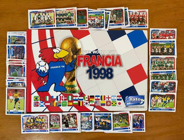2020 World Cup France 98 Ronaldo, Rivaldo, Batistuta, Vieri,, Verzamelen, Stickers