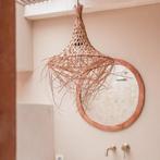 Bamboe Lampenkap met Kwastjes | Natuurlijke lampenkap | Hang, Verzenden, Nieuw