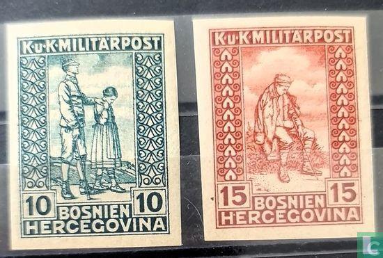 Oostenrijk-Hongarije - Bosnië en Herzegovina - Hulp aan o.., Postzegels en Munten, Postzegels | Europa | Overig, Postfris, Verzenden