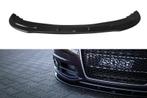 Voorspoiler Audi A6 S-Line C6 FL Sedan Glanzend Zwart, Ophalen of Verzenden, Nieuw