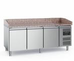 Pizzawerkbank | RVS | 402L | 3 deurs Ecofrost, Verzenden, Nieuw in verpakking
