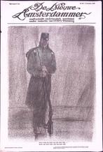 Spotprent over postvrijheid tijdens Eerste Wereldoorlog, Boeken, Tijdschriften en Kranten, Verzenden, Nieuw