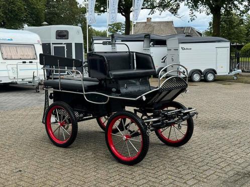 Enkelspan / Tweespan / Recreatiewagen / Glinkowski, Dieren en Toebehoren, Rijtuigen en Koetsen, Gebruikt, Paard