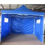 Partytent Easy Up 3 x 3 meter met zijwanden Blauw (Overige), Verzenden, Nieuw