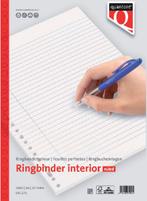 Ringbandinterieur A4 lijn 23-gaats 100 vel Quantore, Diversen, Nieuw, Verzenden