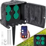 Tuinstopcontact - 4 stopcontacten - IP44 waterdicht - Antrac, Verzenden, Zo goed als nieuw