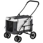 TRUUSK Hondenbuggy Huisdierbuggy Hondenwandelwagen Opvouwbaa, Dieren en Toebehoren, Honden-accessoires, Verzenden, Nieuw