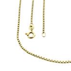 Gouden Venetiaanse schakel ketting | 69,5 cm, Sieraden, Tassen en Uiterlijk, Kettingen, Ophalen of Verzenden, Gebruikt, Overige kleuren