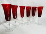 Champagneglas - Glas - Set van zes glazen