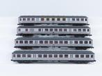 Minitrix N - 3040/3039/3038 - Modeltrein personenwagen (4) -, Hobby en Vrije tijd, Modeltreinen | N-Spoor, Nieuw