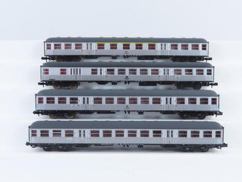 Minitrix N - 3040/3039/3038 - Modeltrein personenwagen (4) -, Hobby en Vrije tijd, Modeltreinen | N-Spoor