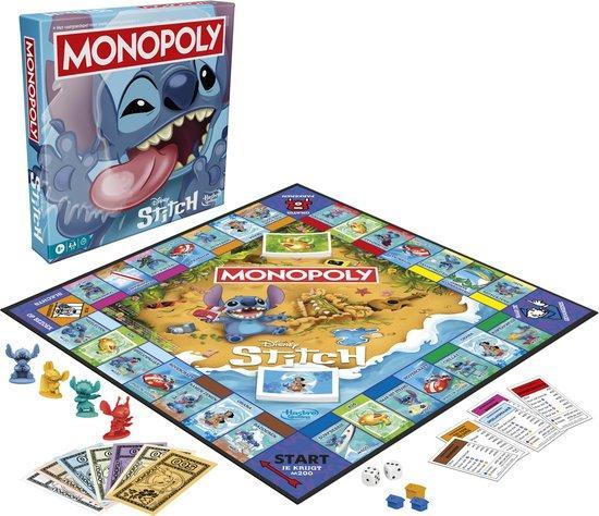 Verpakking beschadigd Monopoly Stitch - Nederlandse Editie, Hobby en Vrije tijd, Gezelschapsspellen | Bordspellen, Nieuw, Verzenden