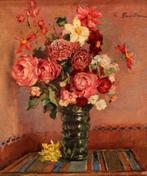 Rafael Martínez Padilla (1878-1958) - Bodegón de flores, Antiek en Kunst