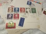 Duitsland, Bondsrepubliek - postzegels, brieven vanaf 1945,, Gestempeld