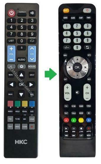 HKC televisie afstandsbediening, Audio, Tv en Foto, Afstandsbedieningen, Verzenden