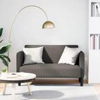 vidaXL Loveseat bank 109 cm corduroy stof lichtgrijs, Verzenden, Nieuw, Stof