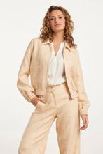 -50% Smashed Lemon  Smashed Lemon 25113 zomerse tweed jas |, Verzenden, Nieuw, Beige