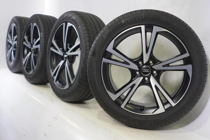 Audi Q5 SQ5 80A 20 inch velgen Pirelli Zomerbanden Origineel, Auto-onderdelen, Banden en Velgen, Velg(en), Gebruikt, 20 inch, Zomerbanden