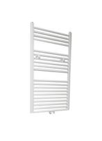 Lydia Designradiator - 120x60cm wit met - midden aansluiting, Nieuw