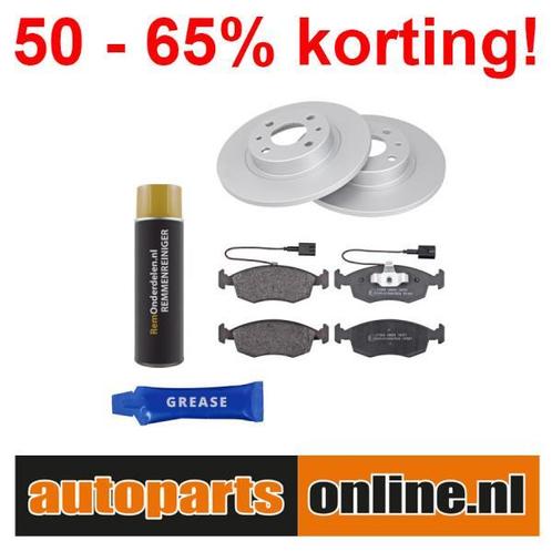 Remschijven + Remblokken Fiat 500 voorzijde, Auto-onderdelen, Besturing, Nieuw, Fiat, Verzenden