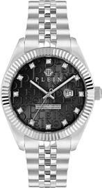 Philipp Plein PWMFA0125 Date Superlative Gent horloge, Overige merken, Staal, Verzenden, Polshorloge