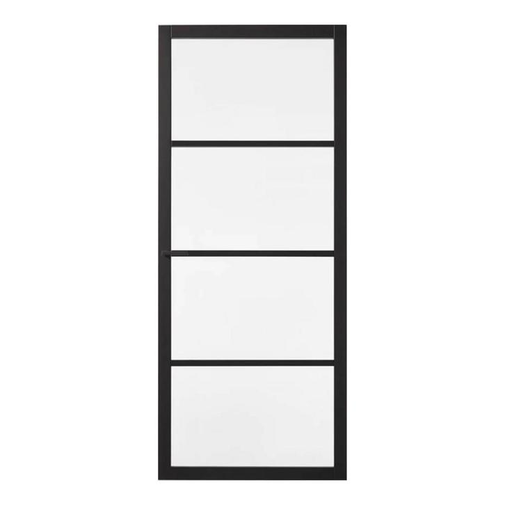 Skantrae binnendeur SSL4004 93x201,5 (Stomp, Blankglas), Doe-het-zelf en Verbouw, Deuren en Horren, Nieuw, Glas, Hout, Binnendeur