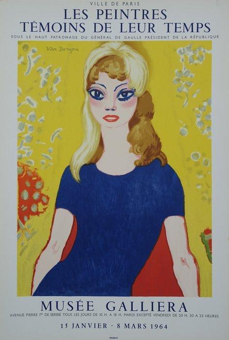 Kees Van Dongen (1877-1968) - Brigitte Bardot, Antiek en Kunst, Antiek | Overige Antiek