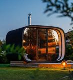 Barrelsauna / Buitensauna AANBIEDINGEN vanaf € 3299.-, Sport en Fitness, Sauna, Verzenden, Nieuw, Fins of Traditioneel, Complete sauna