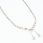 Halsketting - 18 karaat Witgoud - 0.79ct. tw. Diamant, Nieuw