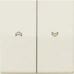 Jung Bedieningswip DRUK-rolluikschakelaar wit (creme), Doe-het-zelf en Verbouw, Nieuw, Stopcontact