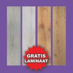 Nu 4 kleuren laminaat ophalen bij Bebo Parket GRATIS!, Nieuw, Wit, 75 m² of meer, Laminaat