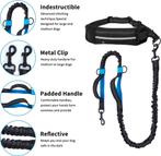 Heupgordel met Hondenriem - Canicross - Looplijn - Blauw - N, Verzenden, Zo goed als nieuw