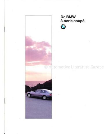 1994 BMW 3 SERIE COUPÉ BROCHURE NEDERLANDS beschikbaar voor biedingen