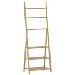 TRUUSK 3-traps Badkamerrek - 3 Handdoekhouders - Bamboe Fram, Verzenden, Nieuw