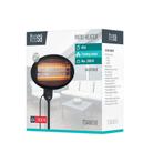 Teesa elektrische terrasverwarmer met 3 standen en 45°, Tuin en Terras, Tuinsets en Loungesets, Ophalen of Verzenden, Nieuw
