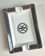 Beautiful Hermes H Deco Porcelain Cigars Ashtray - Zonder, Verzamelen, Nieuw